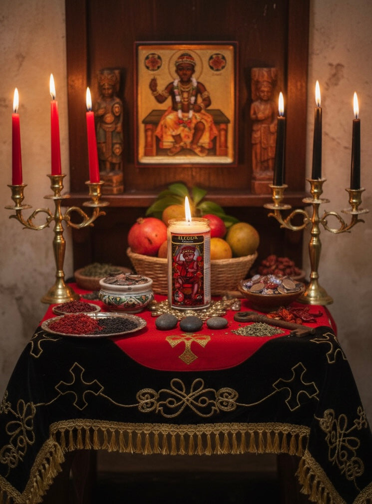 Elegua 3-Day 4-Inch Mini Ritual Candle