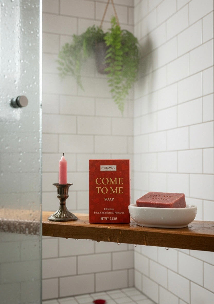 Come To Me Intention Soap - “Ven A Mi” for Love Attraction and Romance Manifestation - Made With Natural Spices & Herbs