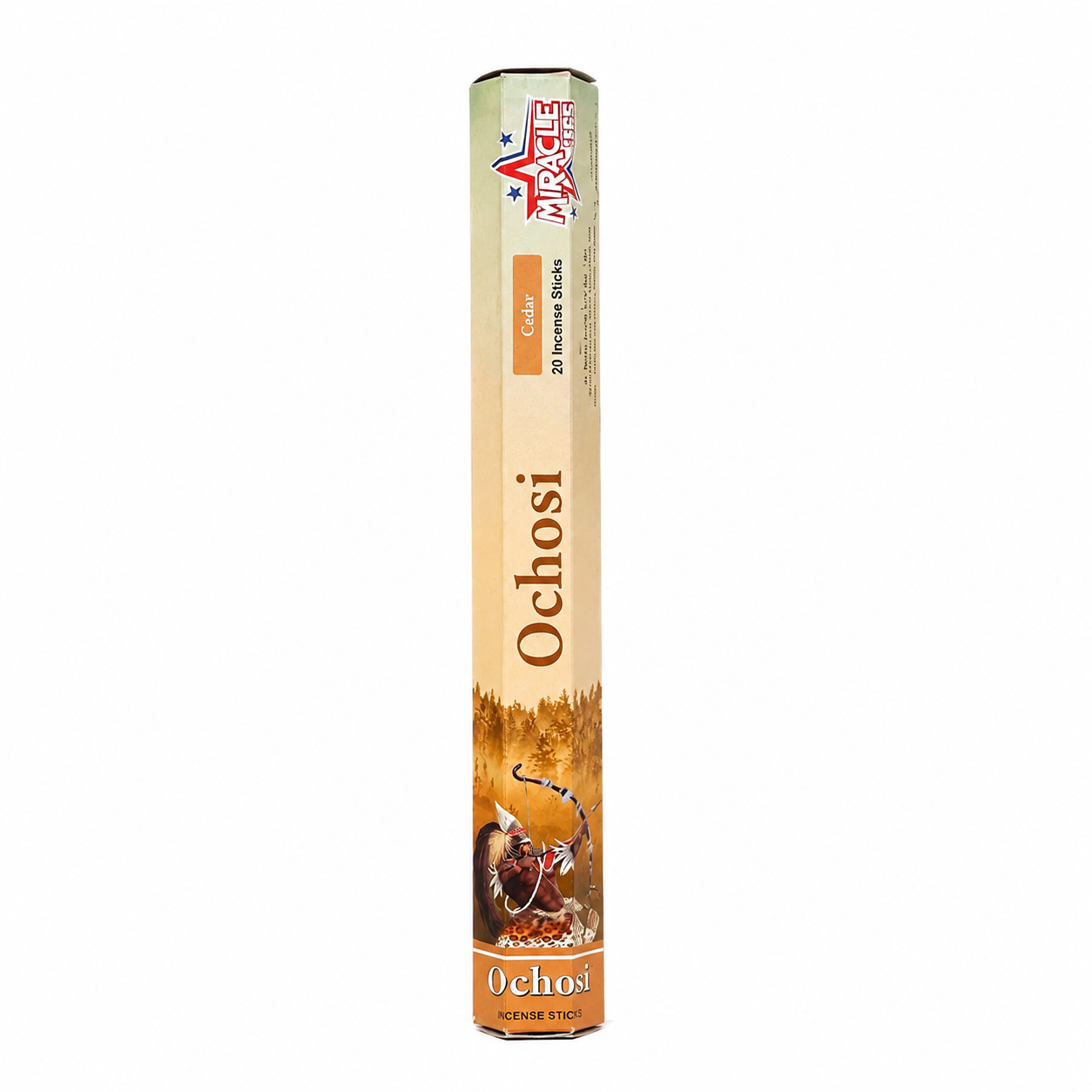 Òṣóòsì (Ochosi) Cedar Incense Sticks – Justice, Balance & Focus