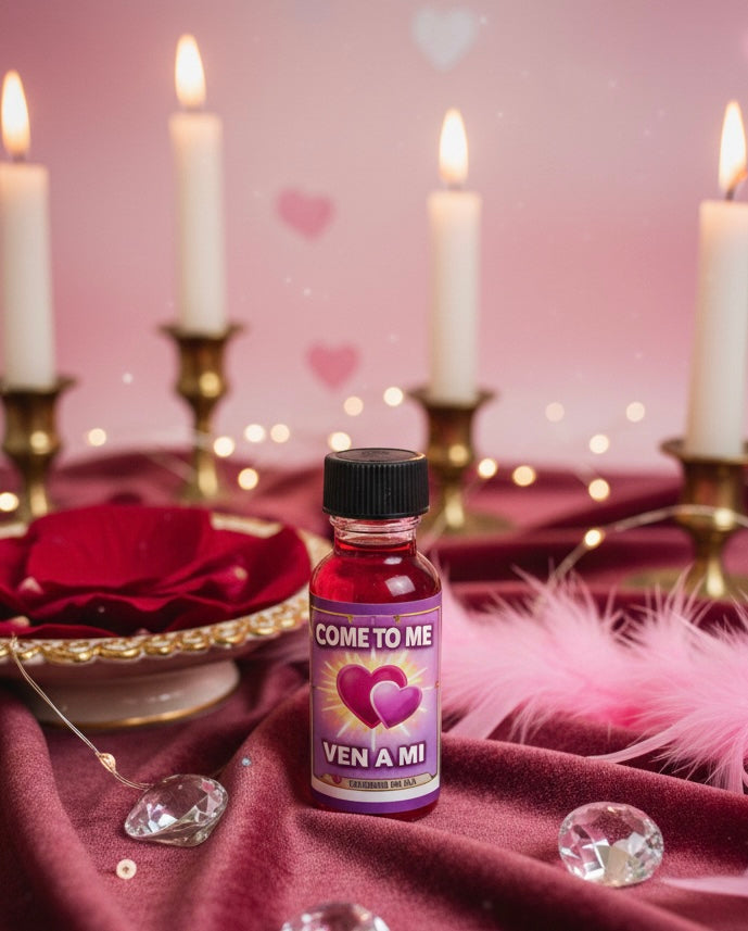 Come To Me Attraction Oil (Ven A Mi) – Spiritual Romance & Love Drawing Ritual Oil