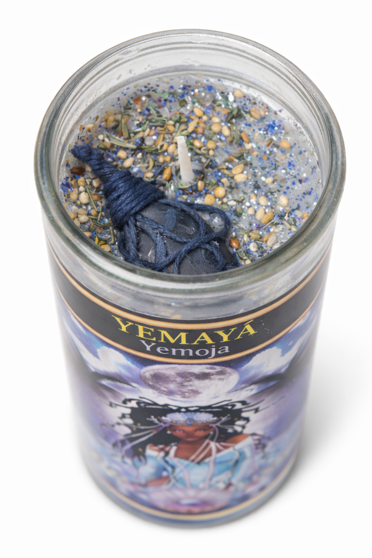 Yemojá (Yemaya)7-Day Candle Ritual Set for Emotional Healing and Spiritual Connection