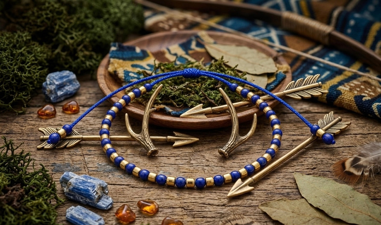Ìde Òṣóòsì (Ochosi) Traditional Bracelet - Unisex