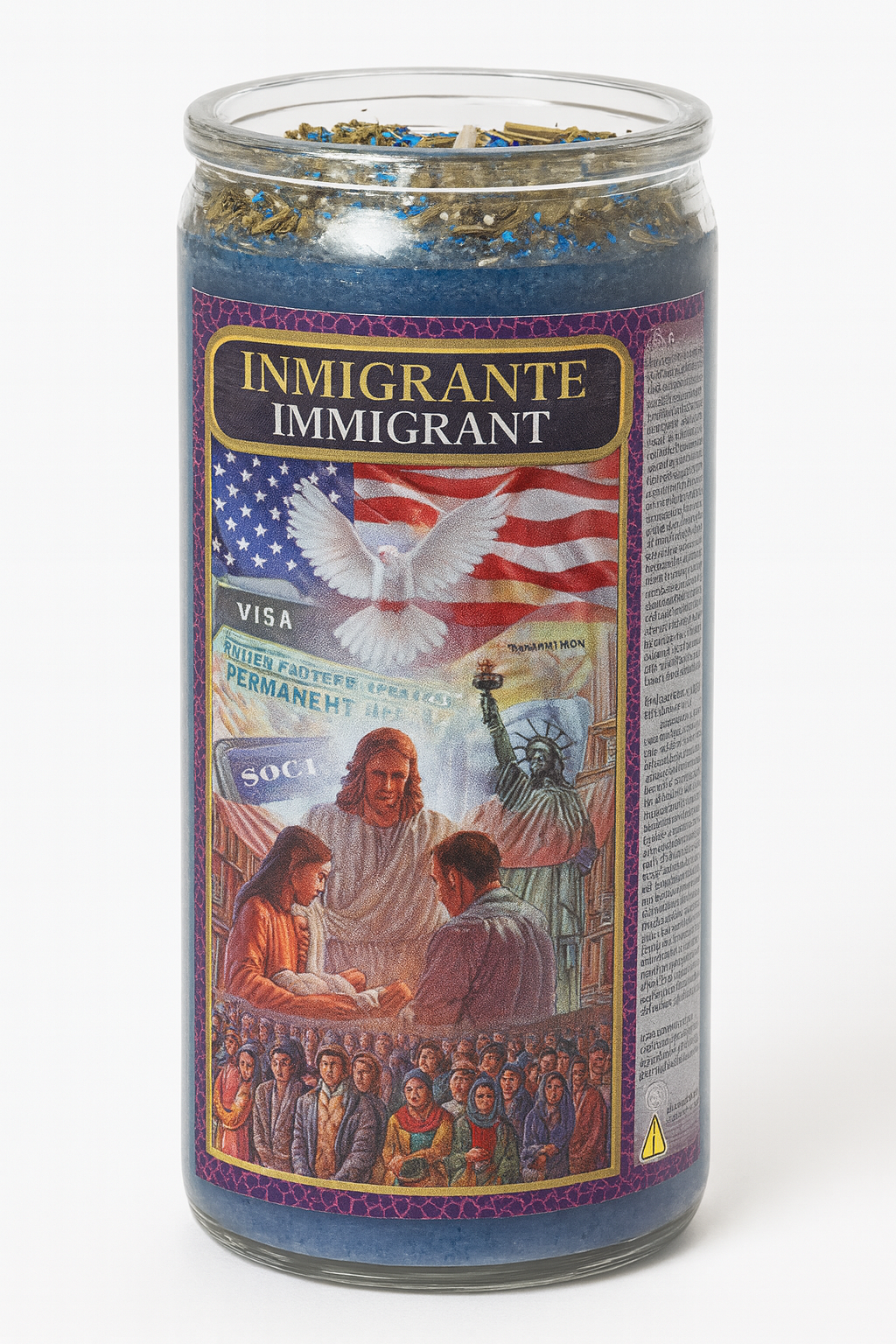 Immigration 3-Day 4-Inch Mini Intention Candle