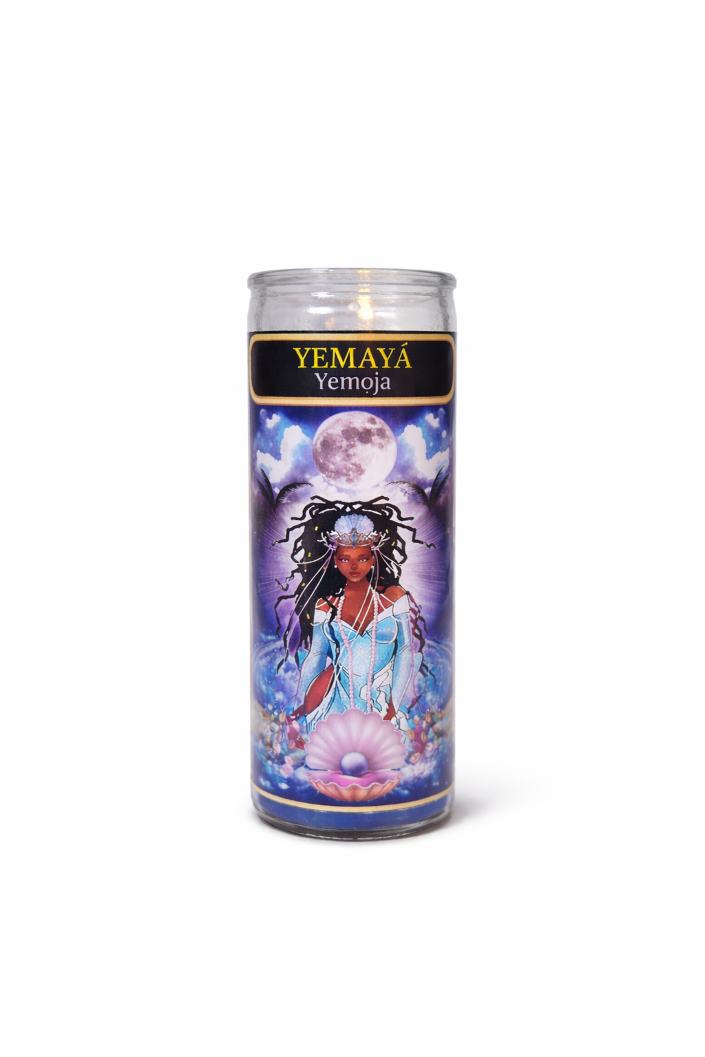 Yemojá (Yemaya)7-Day Candle Ritual Set for Emotional Healing and Spiritual Connection