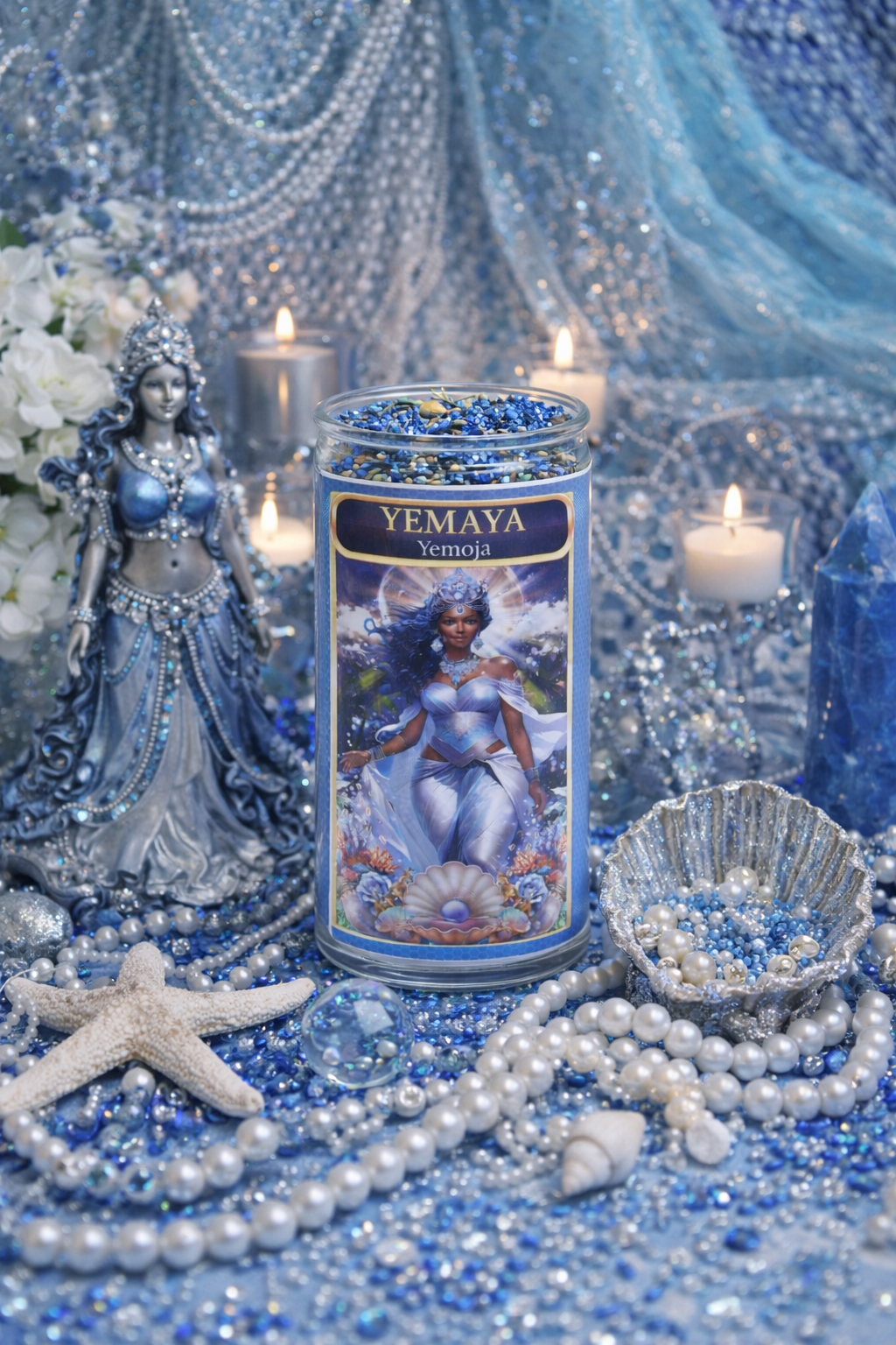Yemojá (Yemaya) 3-Day Mini Ritual Candle