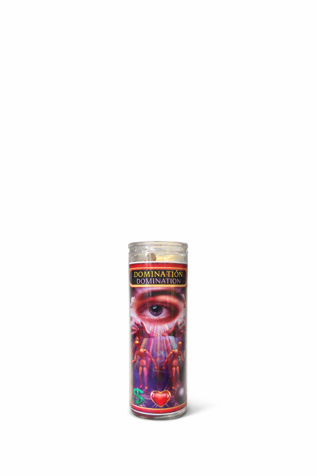 Domination 7-Day Candle Ritual Set with Domination Oil and Herbs for Confidence Leadership and Personal Control