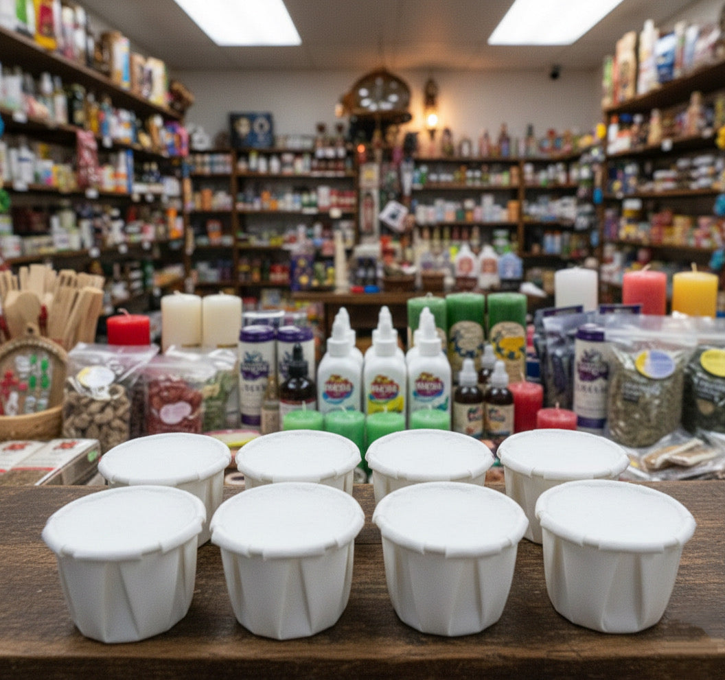 Yoruba Efun Cascarilla Shells Pack for Ritual & Protection Authentic African Spiritual Tools