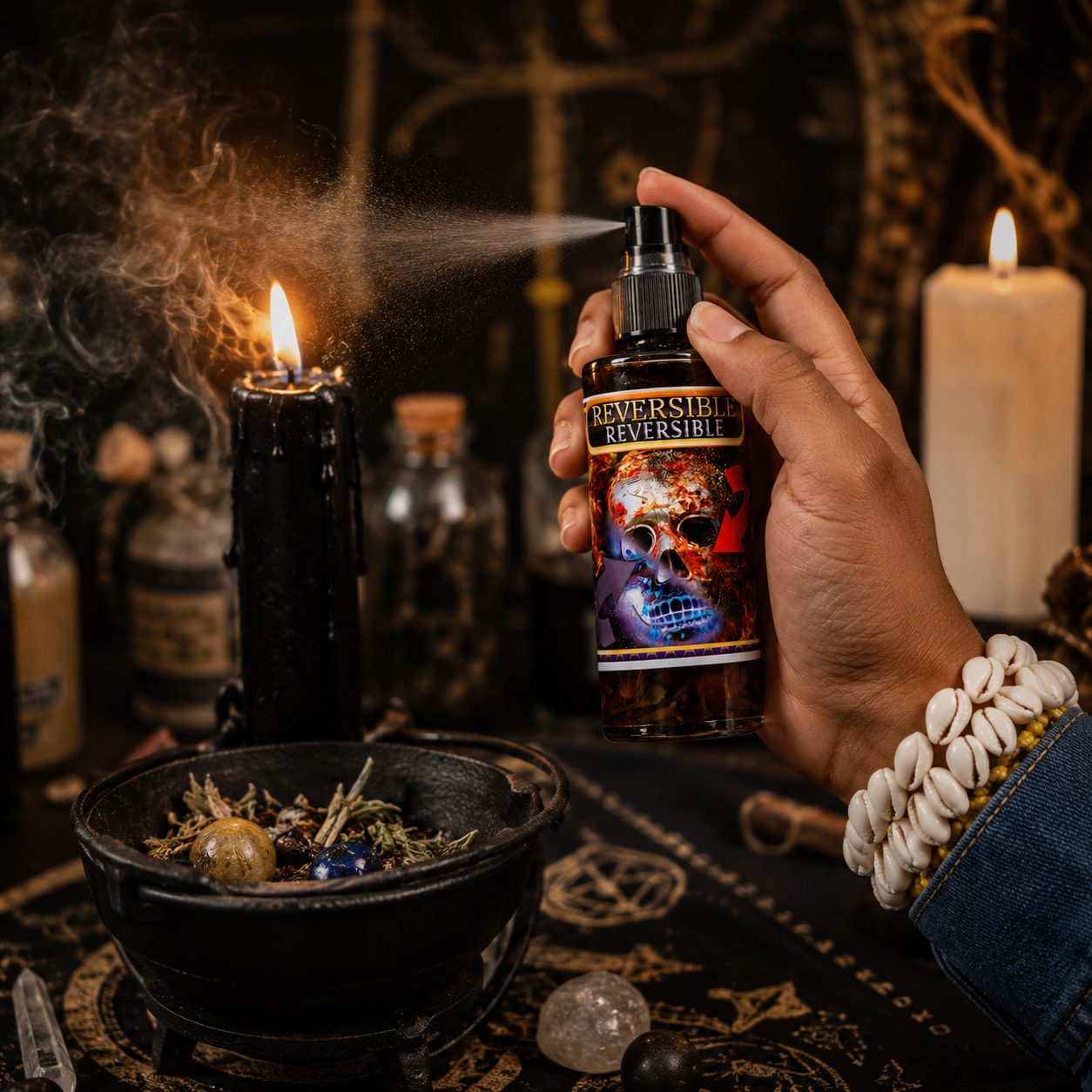 Reversible Herbal Spiritual Cologne Spray