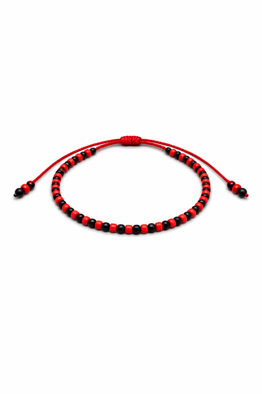 Ìde Èṣù / Ẹlẹ́gbá (Elegua) Traditional Beaded Bracelet – Unisex