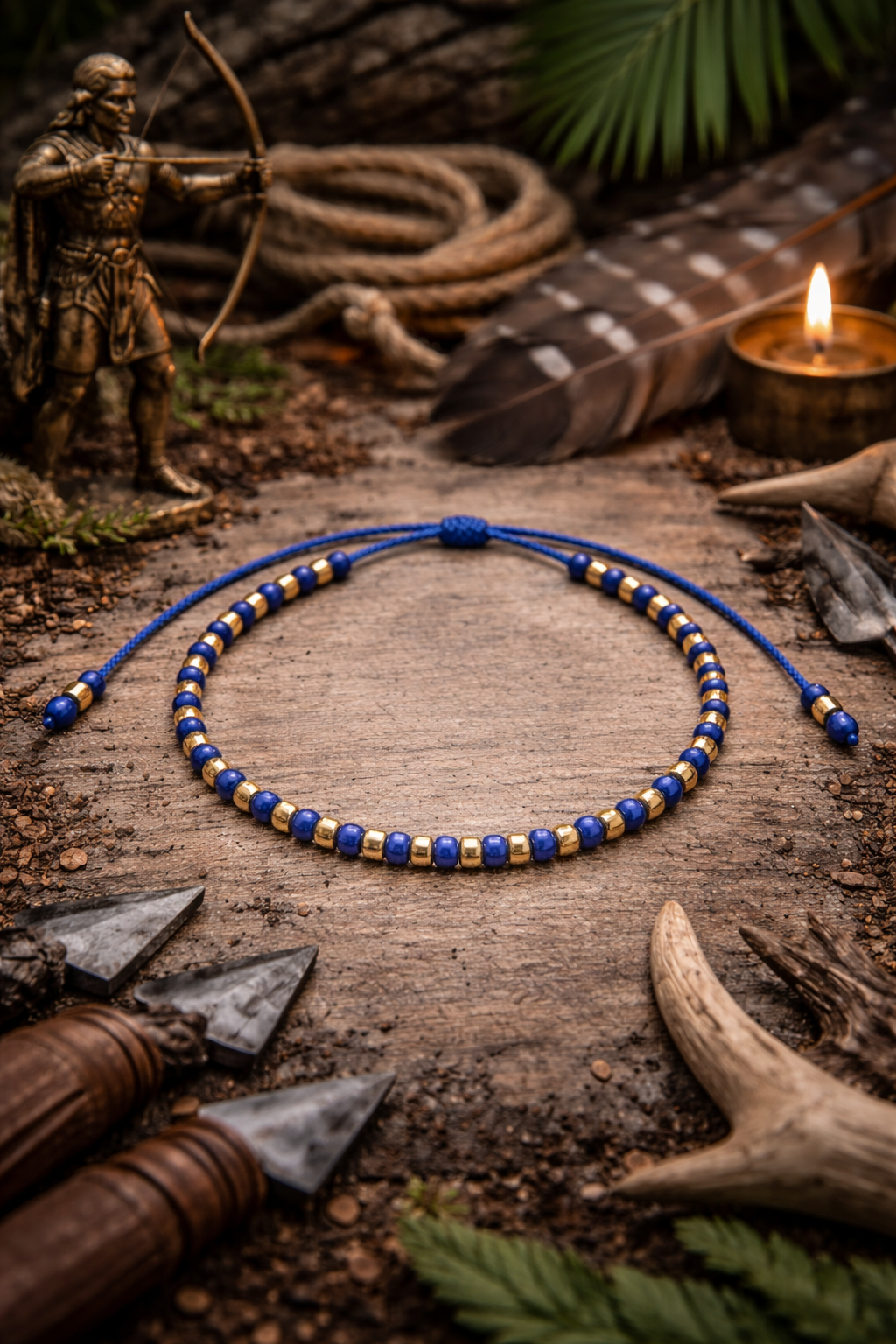 Ìde Òṣóòsì (Ochosi) Traditional Bracelet - Unisex
