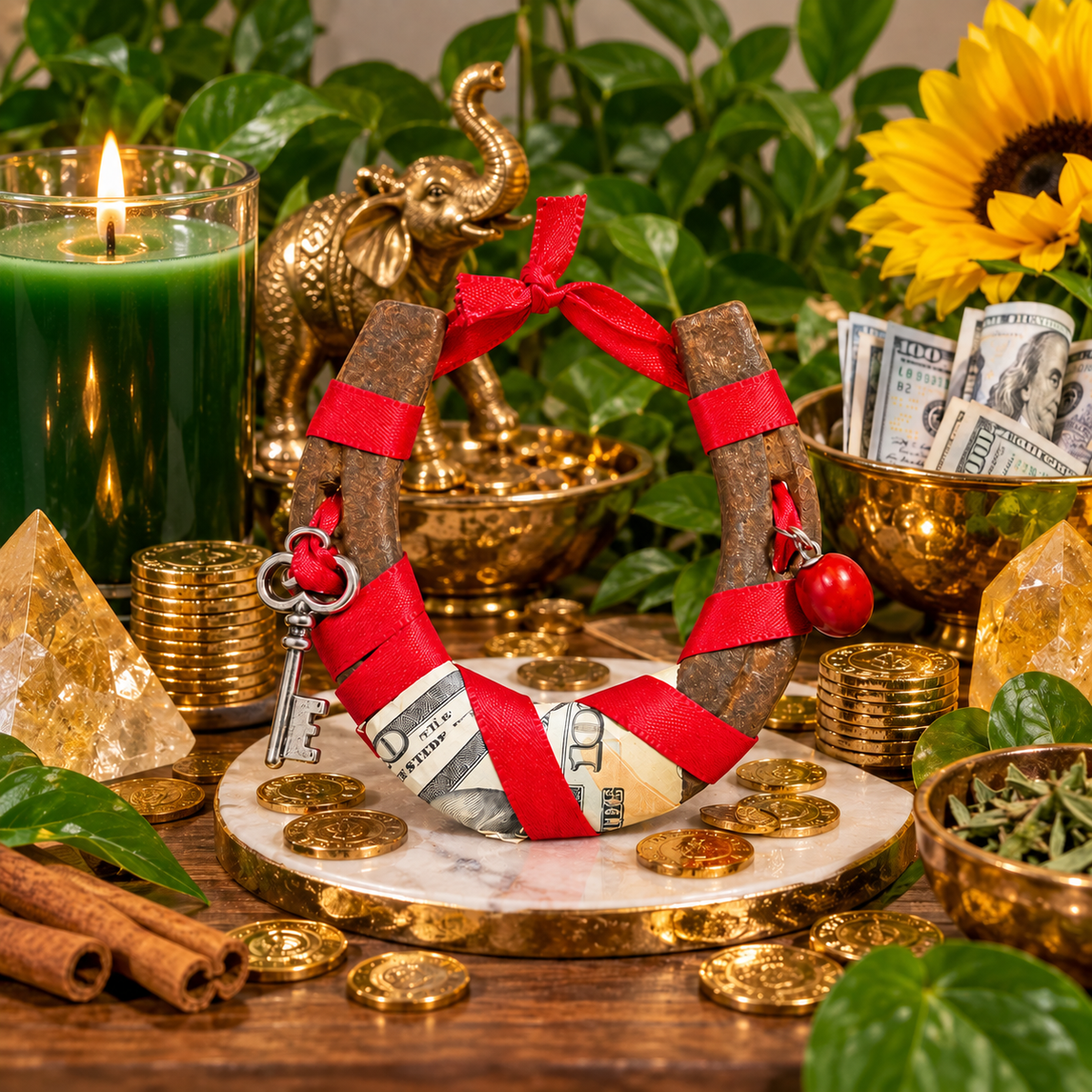 Lucky Money Horseshoe
