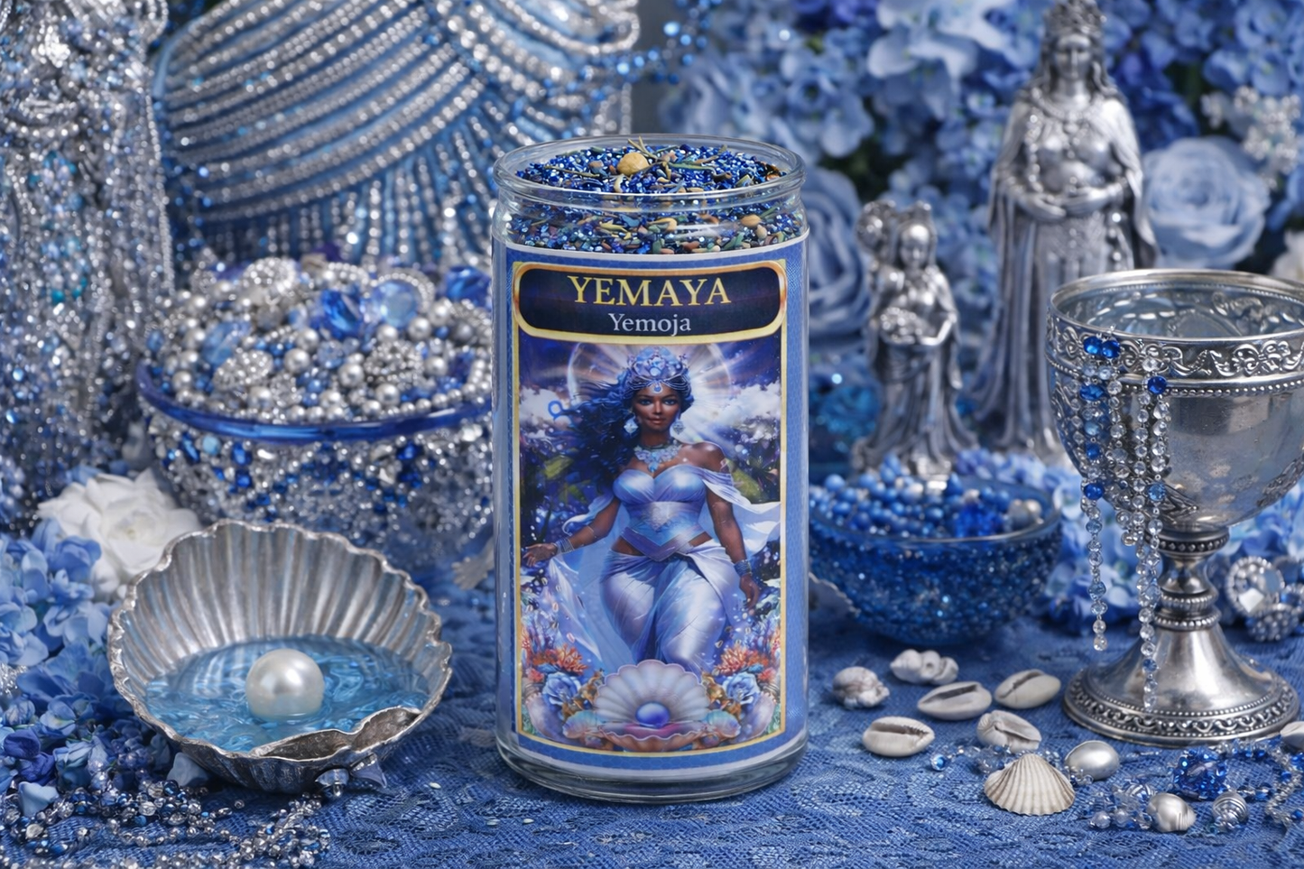 Yemojá (Yemaya) 3-Day Mini Ritual Candle
