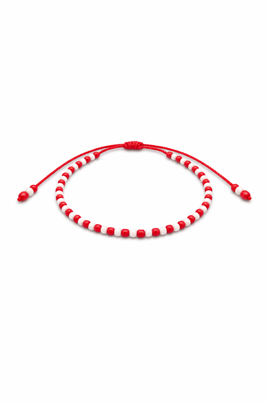Ìde Ṣàngó (Shango) Traditional Beaded Bracelet - Unisex