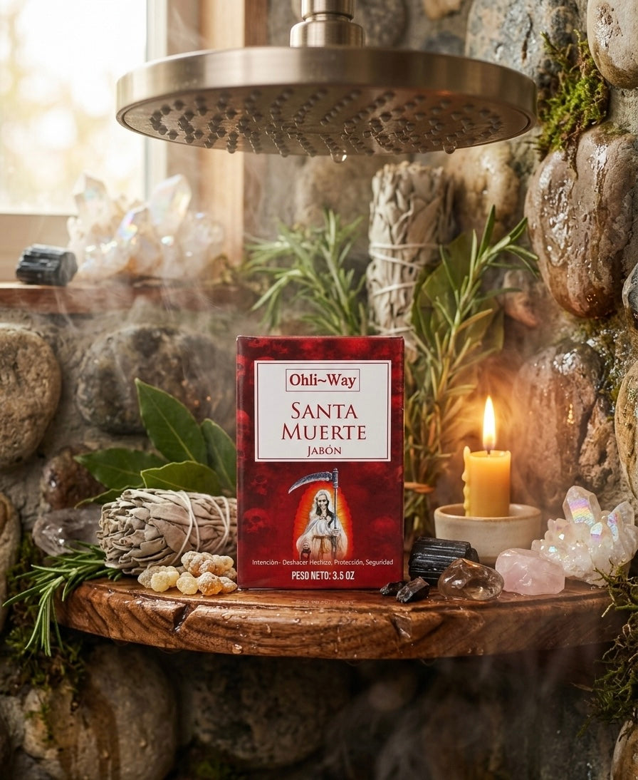 Santa Muerte Spiritual Bar Soap