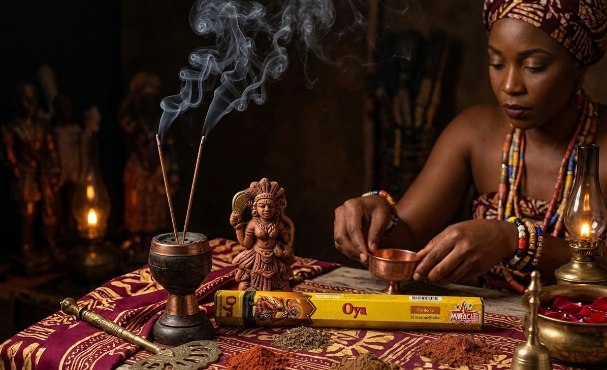 Òyá (Oya) Sacred Gardenia Incense Sticks