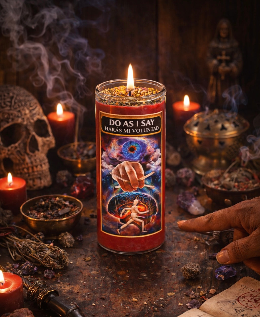 As I Say 3-Day 4-Inch Mini Intention Candle