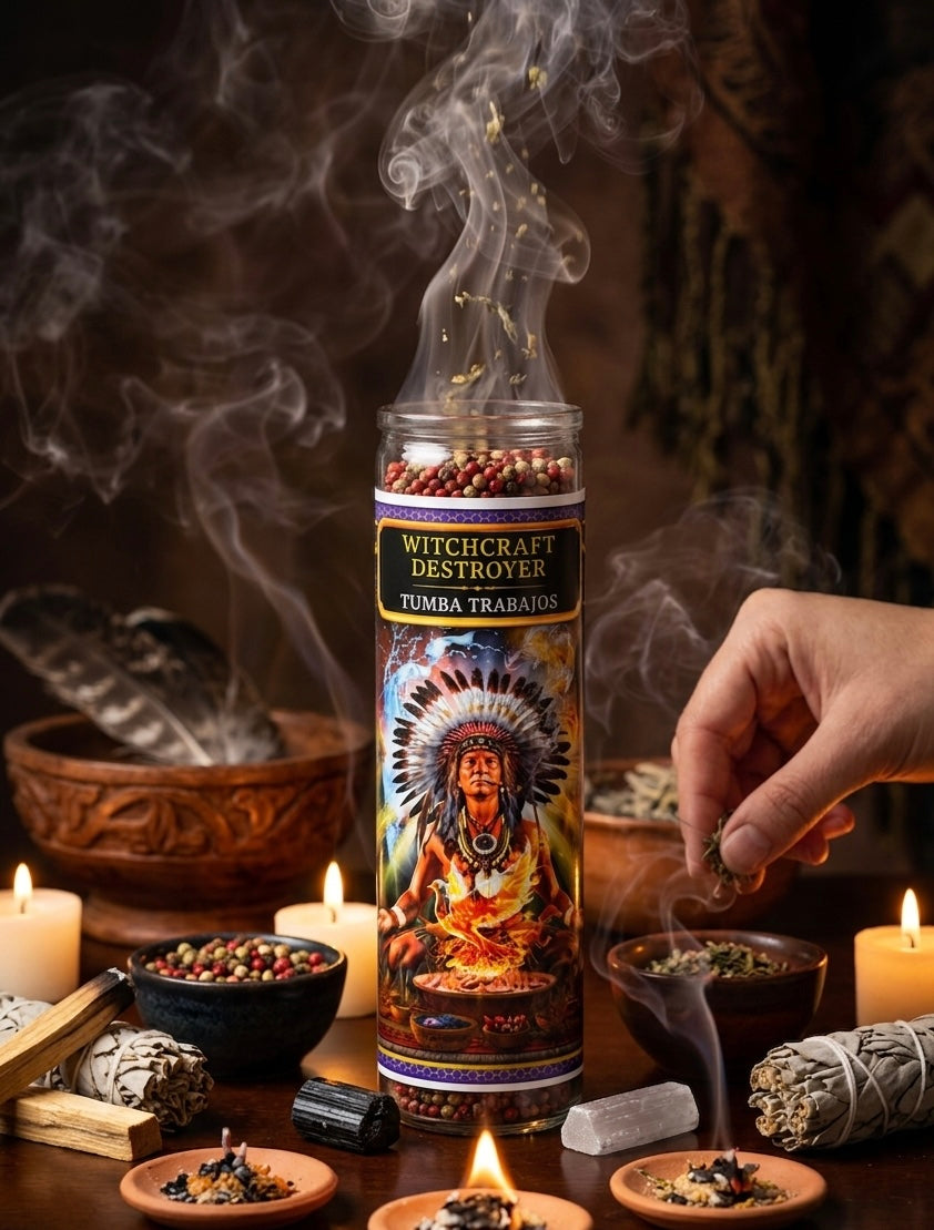 Witchcraft Destroyer Ritual Candle Set