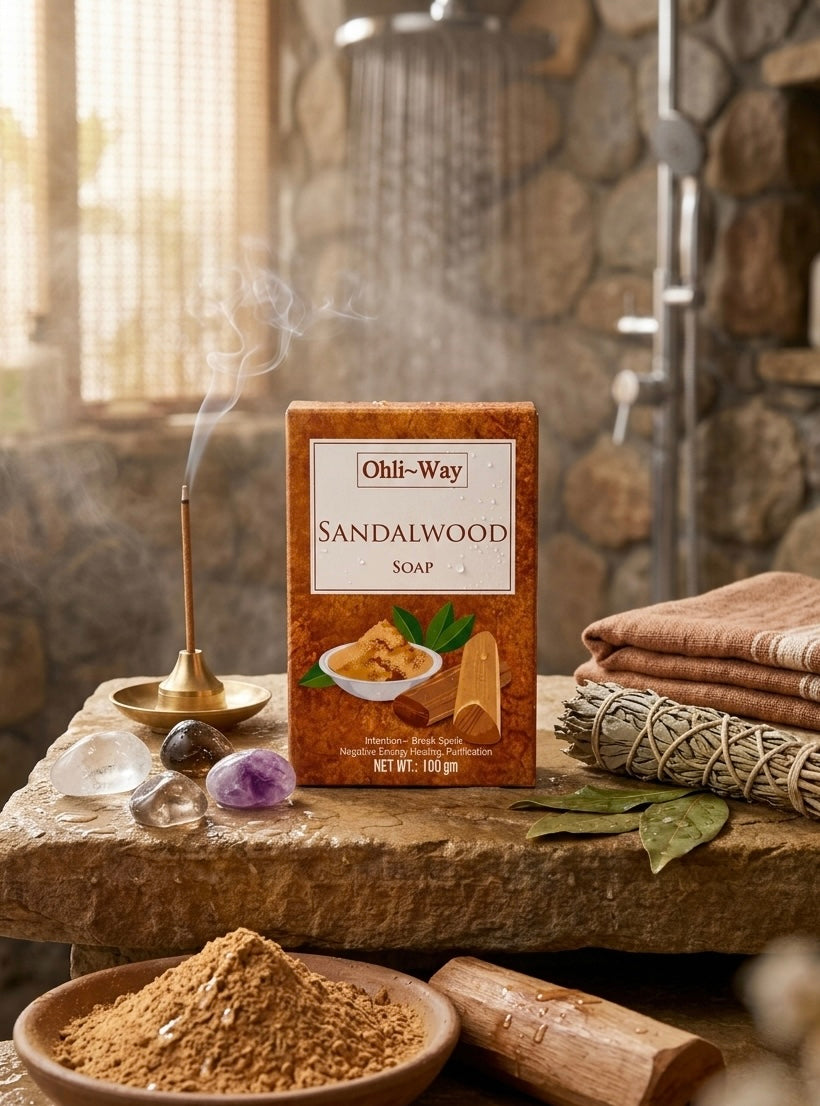 Sandalwood Spiritual Cleansing Soap | Energy Purification