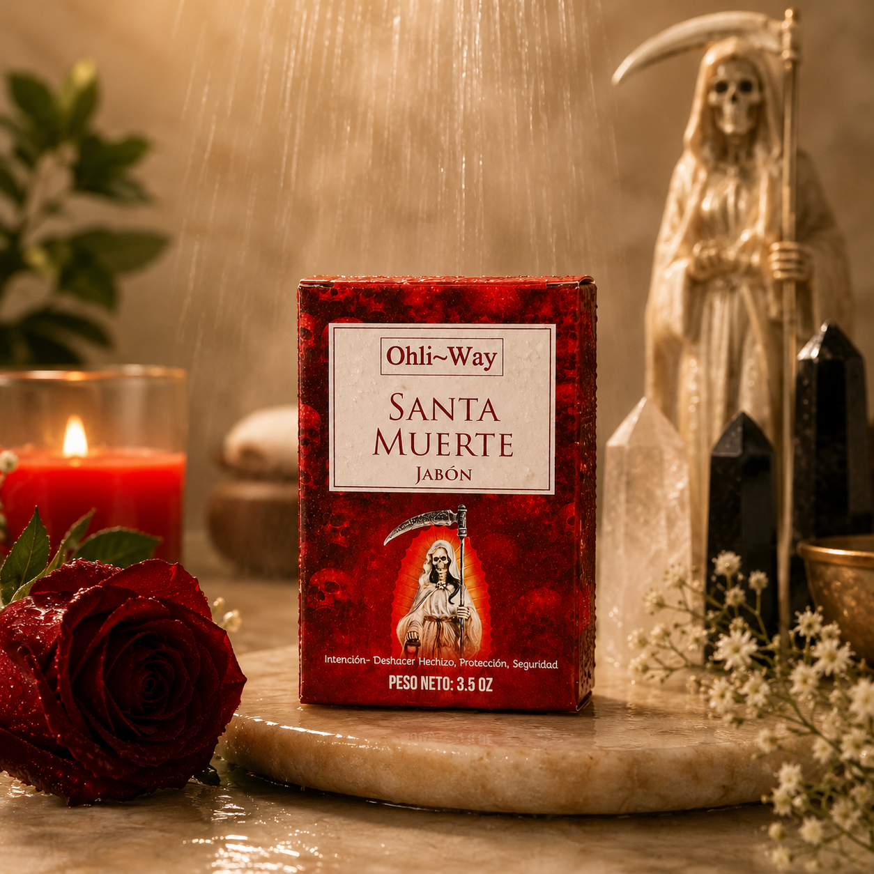 Santa Muerte Spiritual Bar Soap