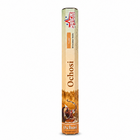 Òṣóòsì (Ochosi) Cedar Incense Sticks – Justice, Balance & Focus