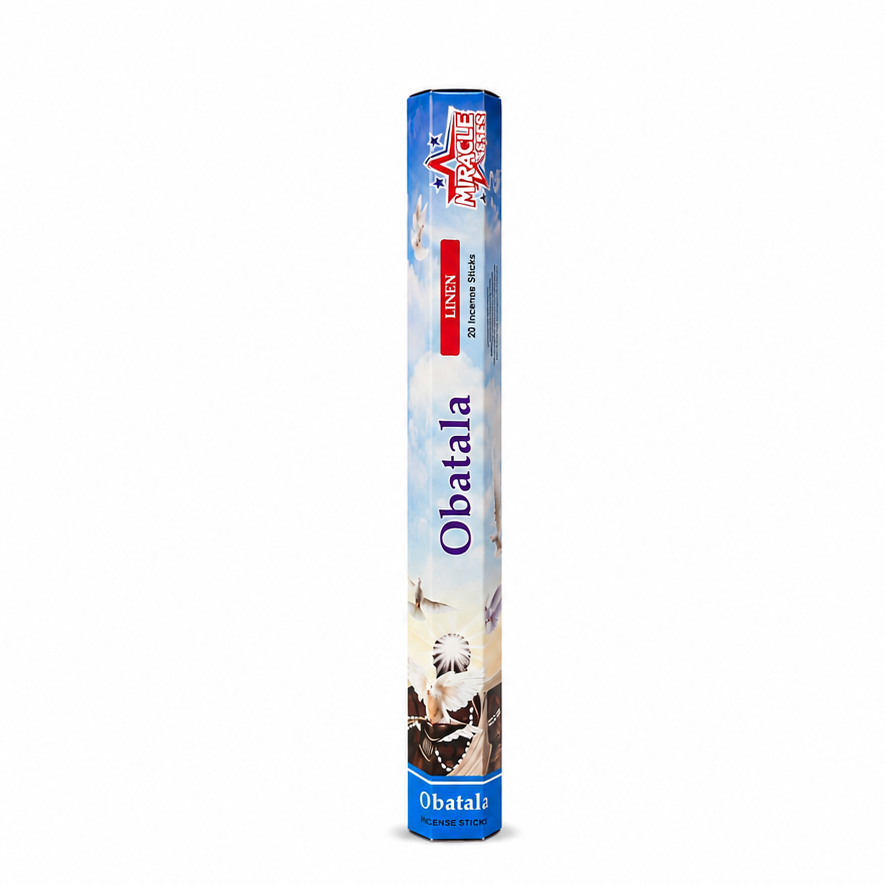 Obàtálá (Obatala) Linen Incense Sticks – Peace, Wisdom & Clarity