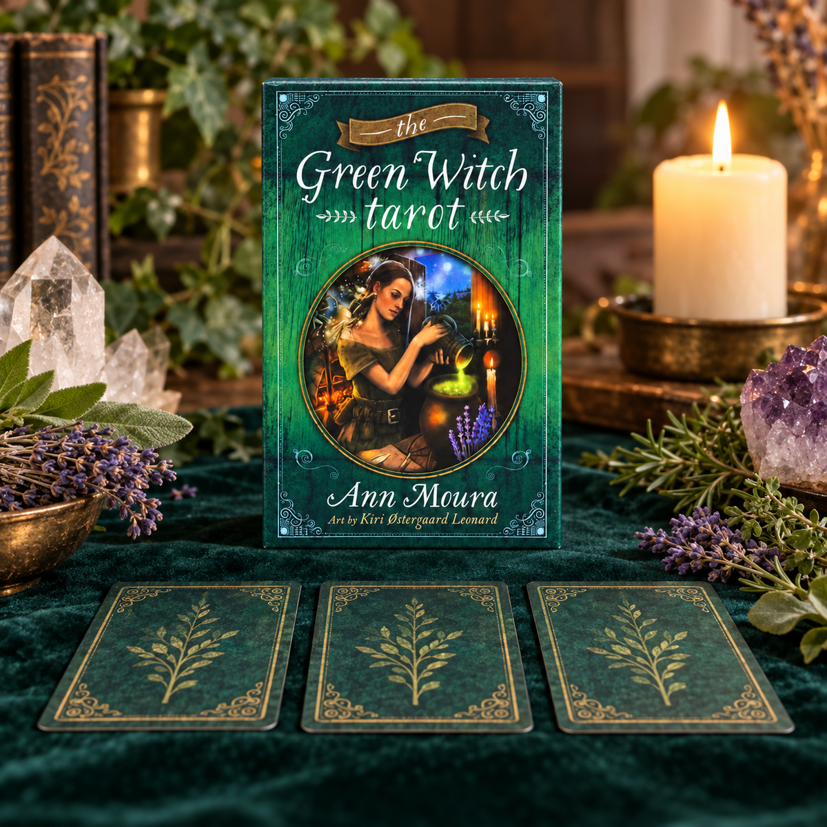 The Green Witch Tarot Deck