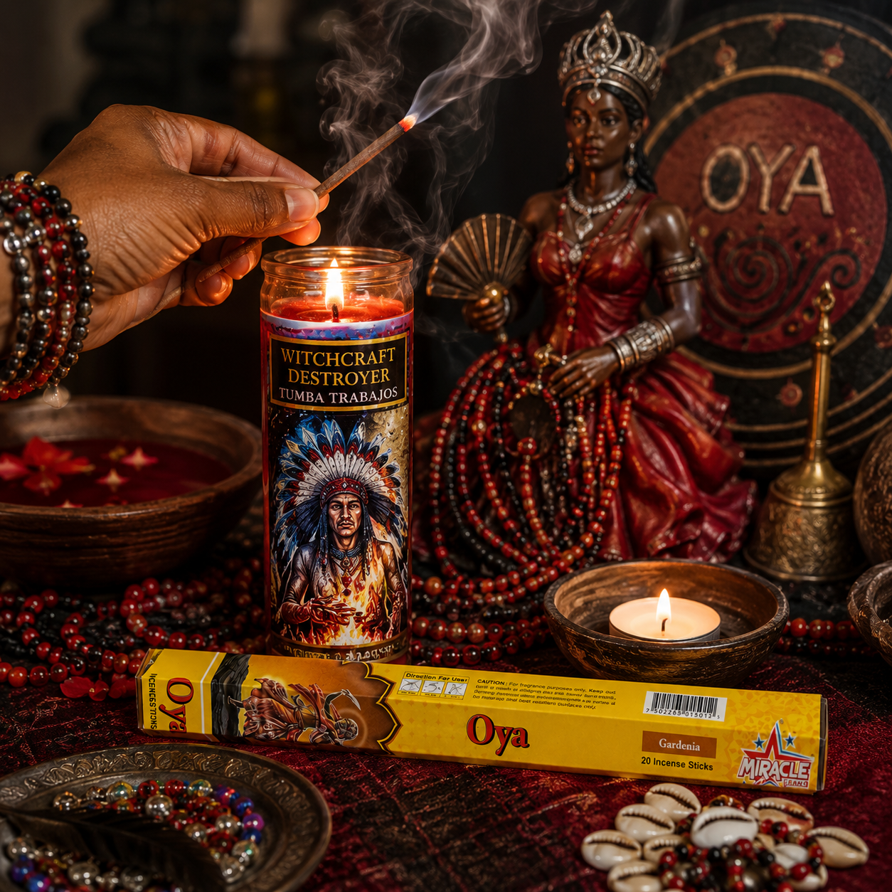 Òyá (Oya) Sacred Gardenia Incense Sticks