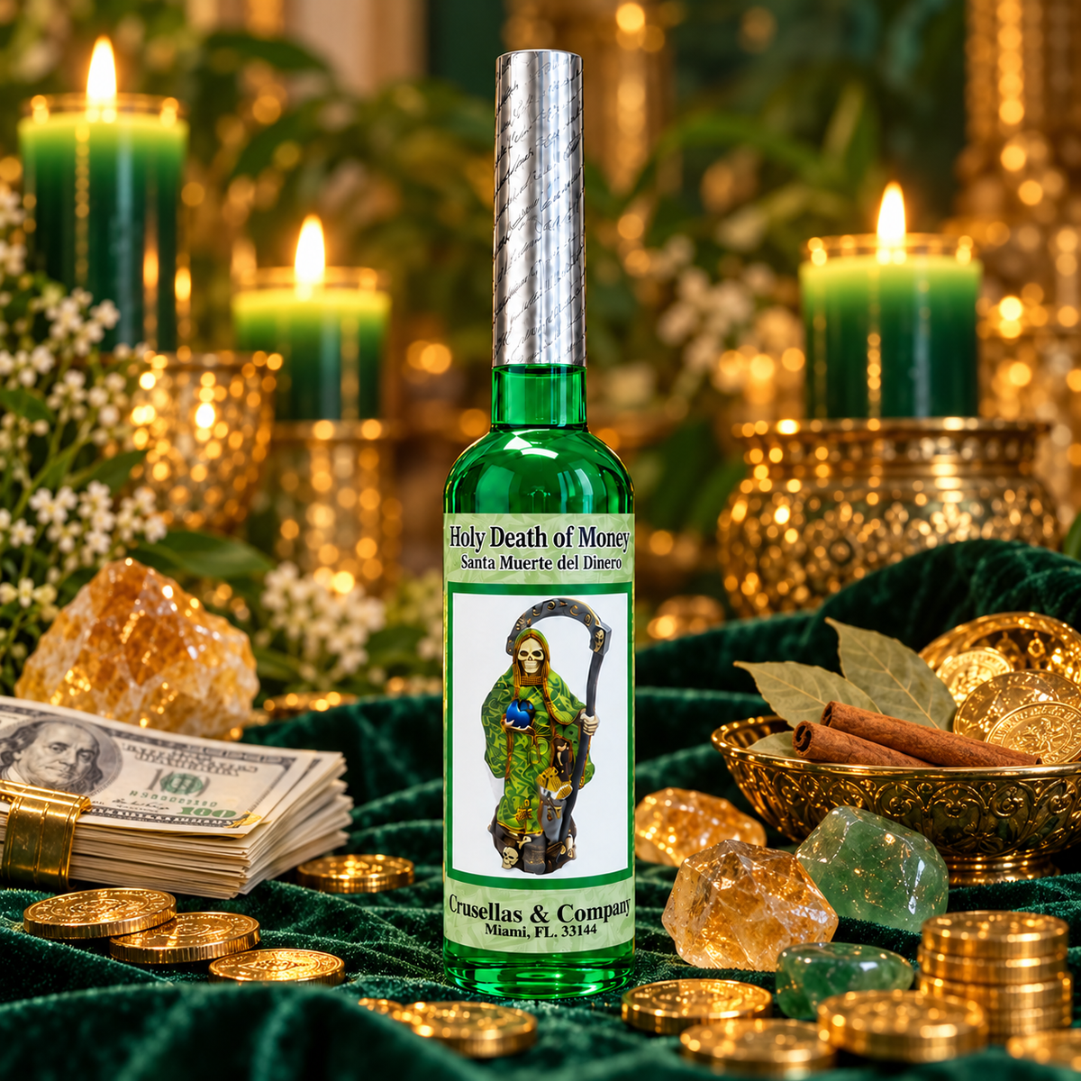 Santa Muerte Money Cologne