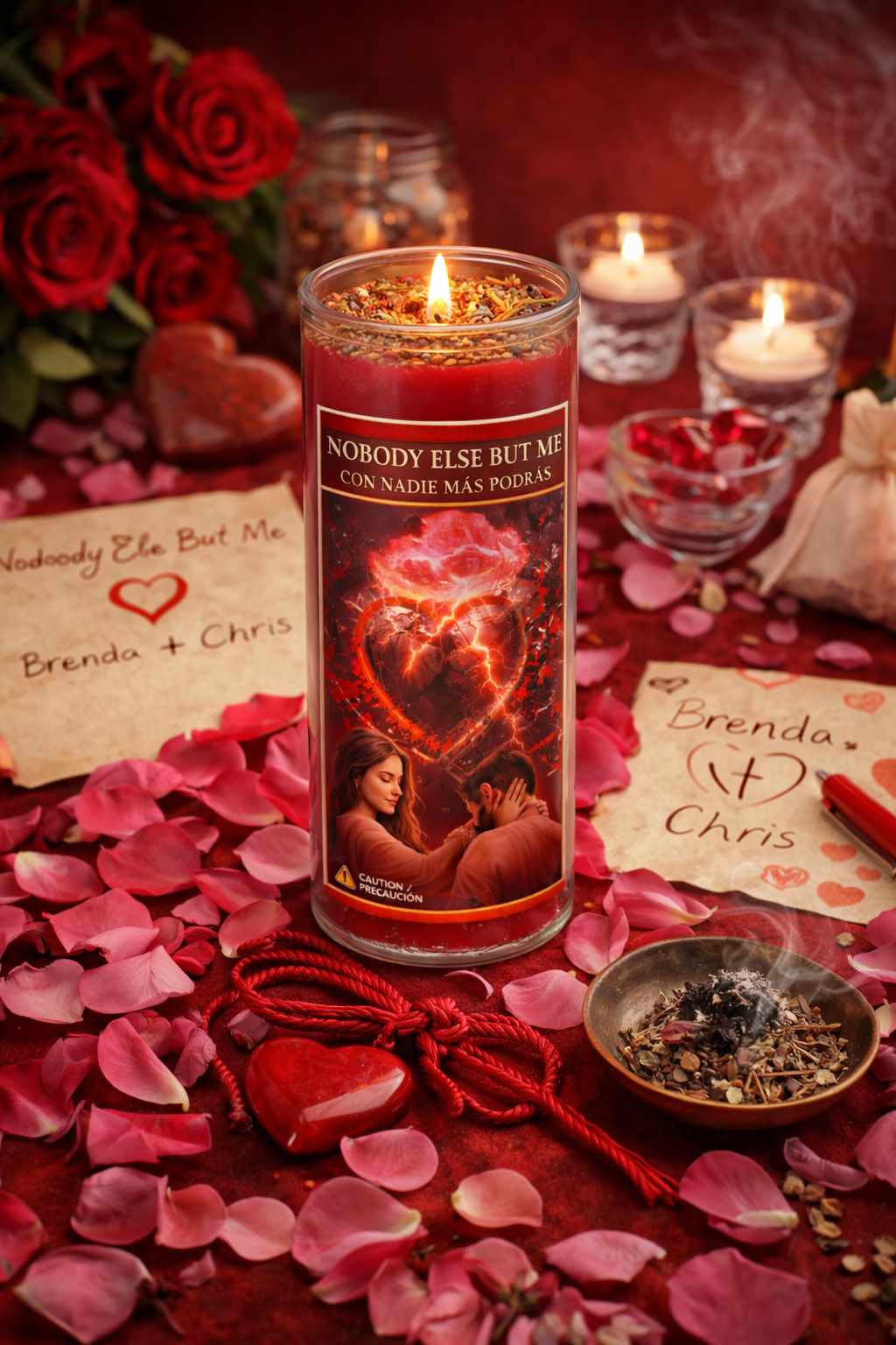 Nobody Else But Me 3-Day 4-Inch Mini Love Intention Candle
