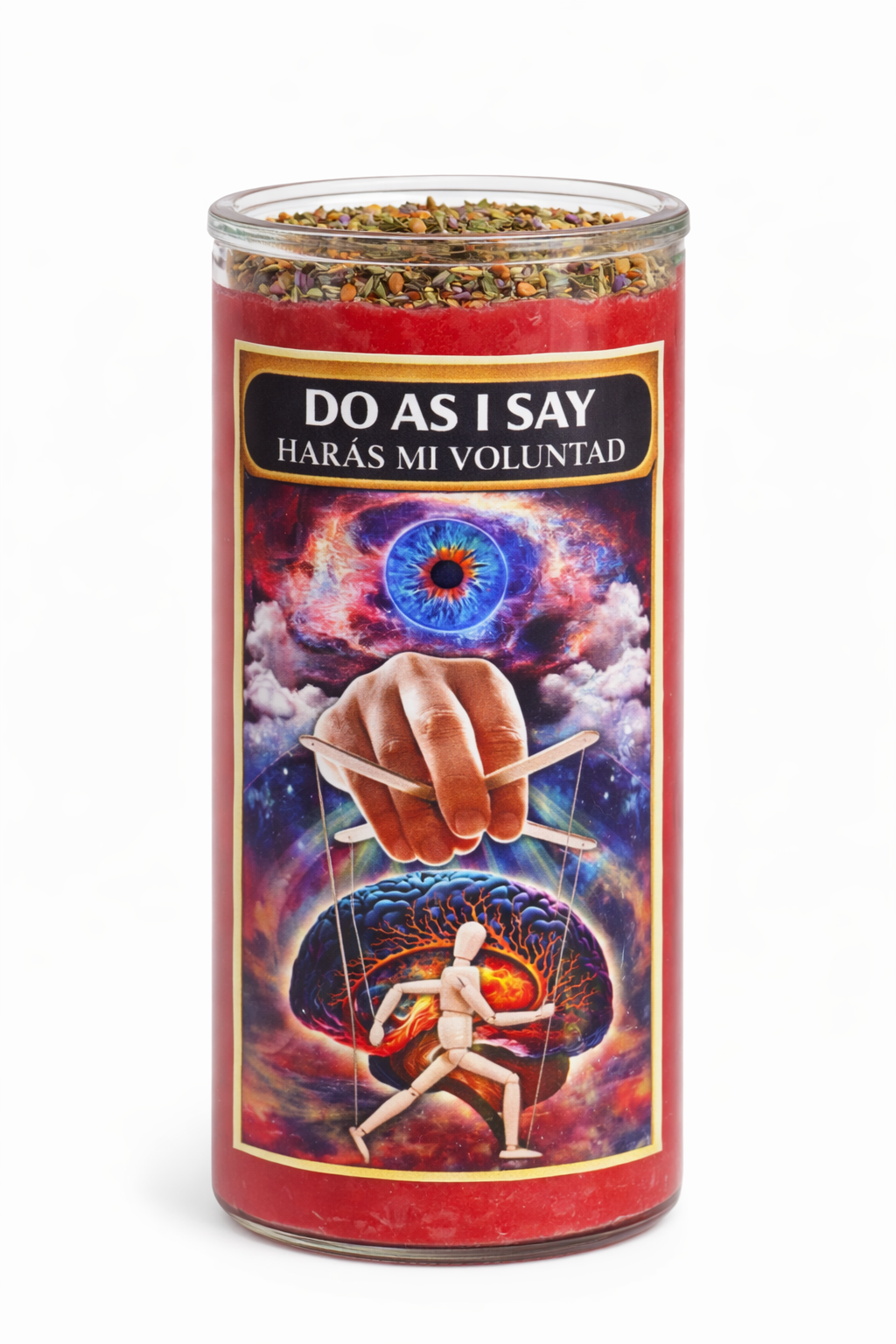As I Say 3-Day 4-Inch Mini Intention Candle