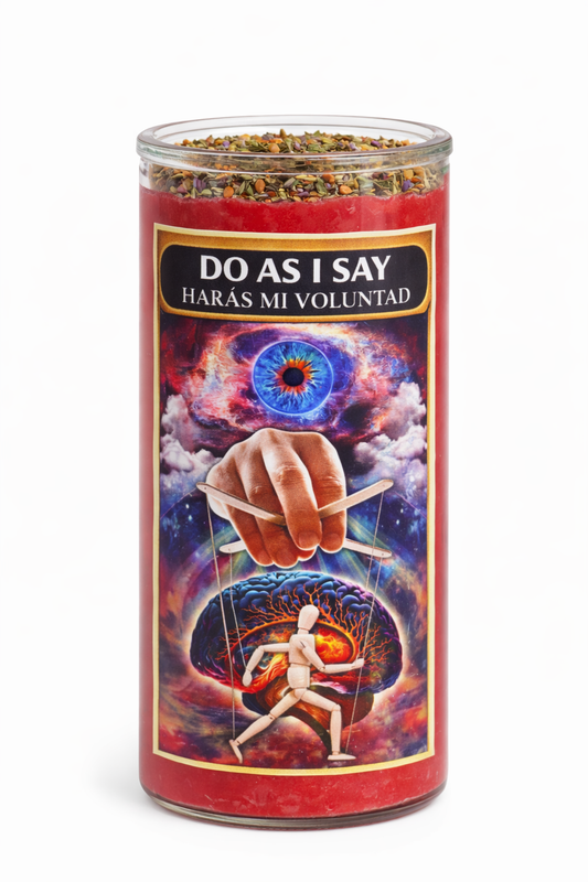 As I Say 3-Day 4-Inch Mini Intention Candle