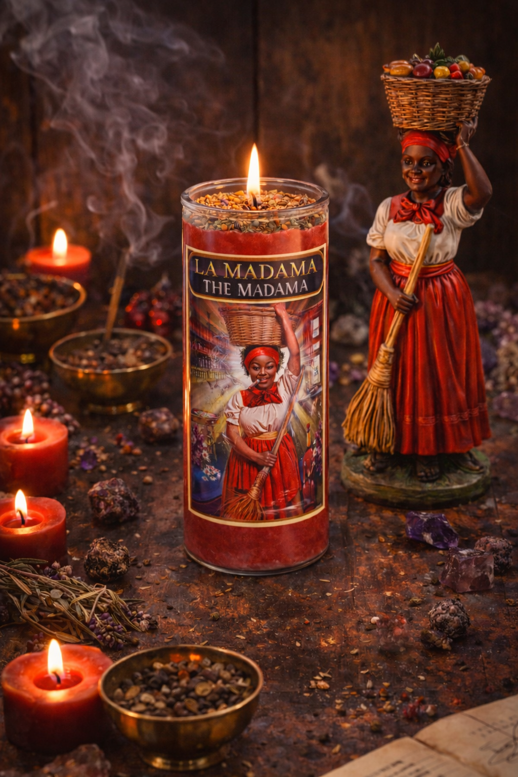 La Madama 3-Day 4-Inch Mini Ritual Candle