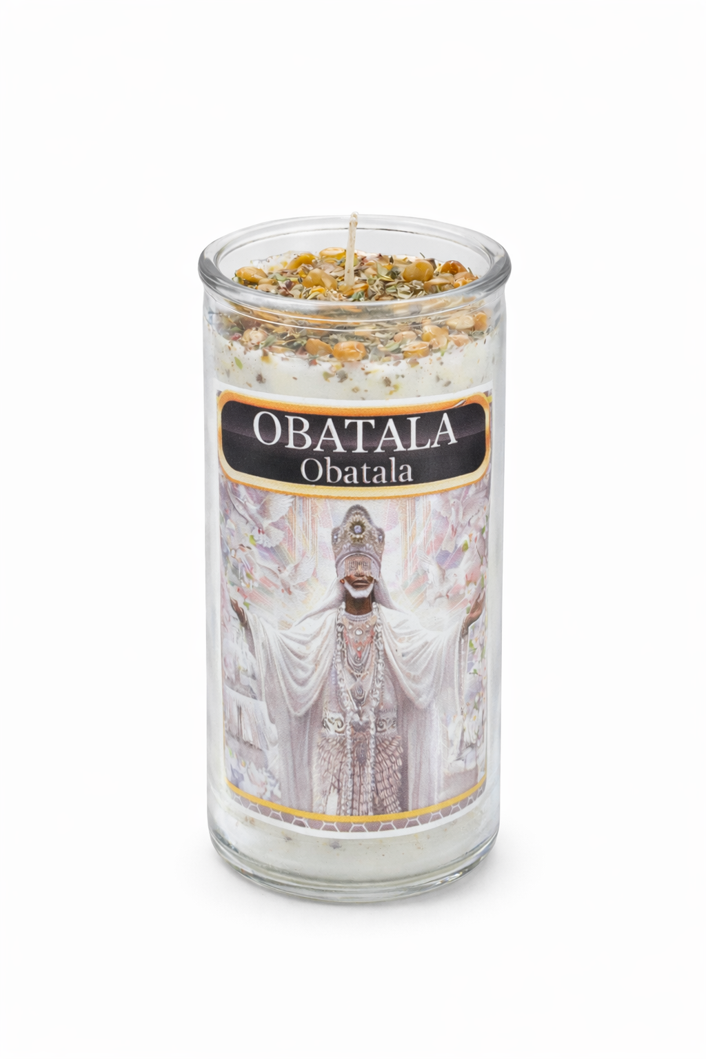 Obatala 3-Day 4-Inch Mini Ritual Candle