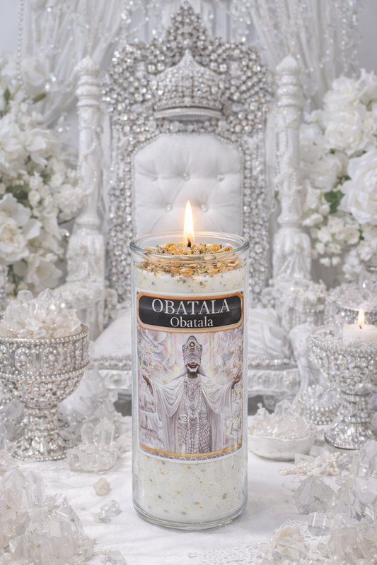 Obatala 3-Day 4-Inch Mini Ritual Candle