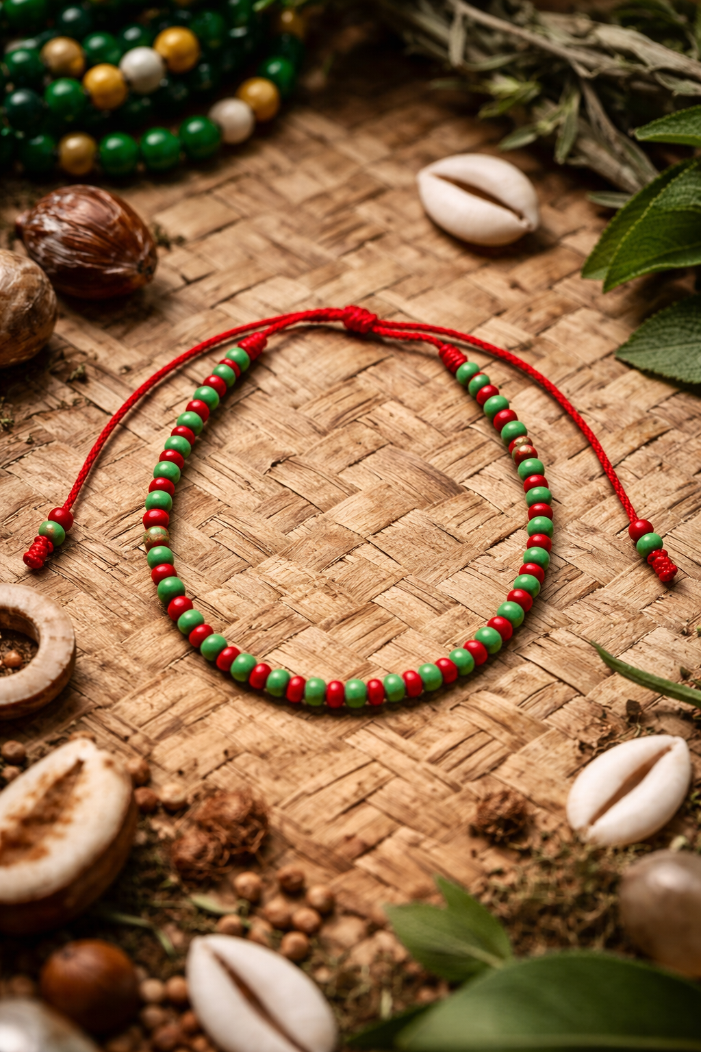 Orunmila / Saint Michael Traditional Ìde (Bracelet)