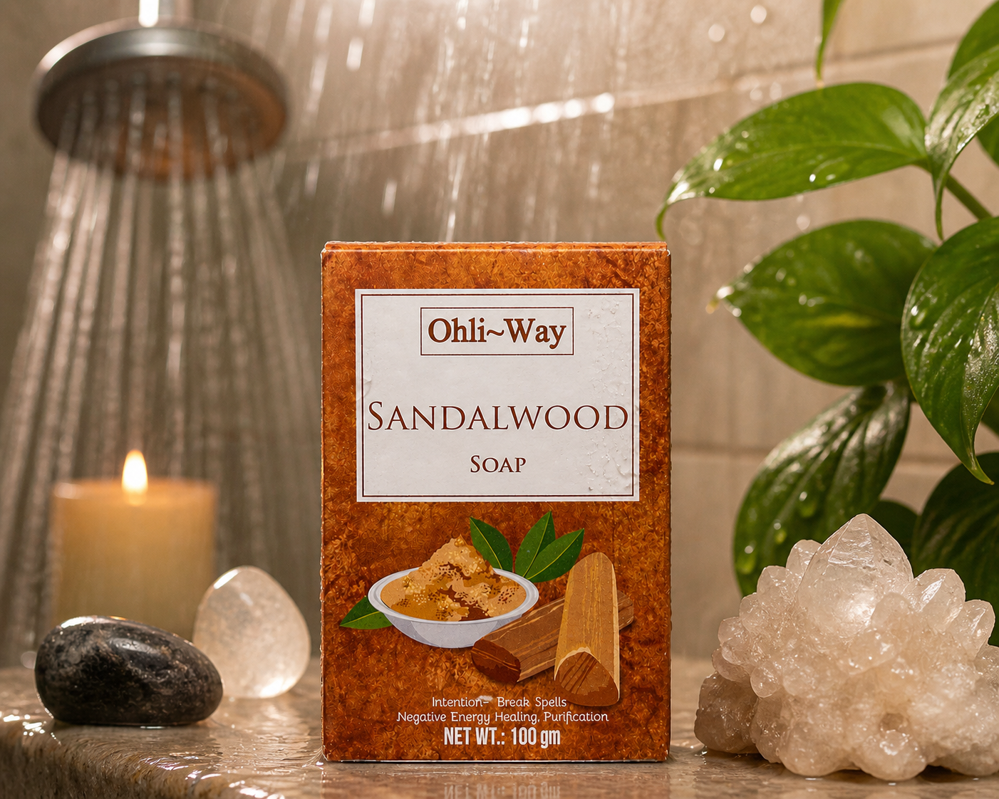 Sandalwood Spiritual Cleansing Soap | Energy Purification